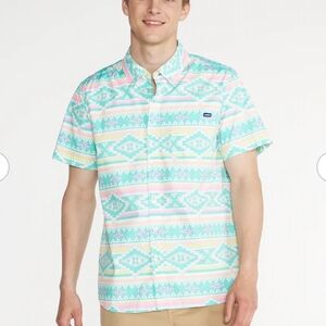 NWT Chubbies, The En Fuego Wild, Button Up Shirt, Size Large